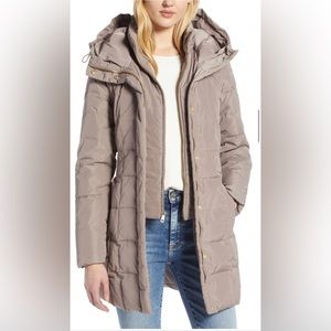 Cole Haan Hooded Down & Feather Parka